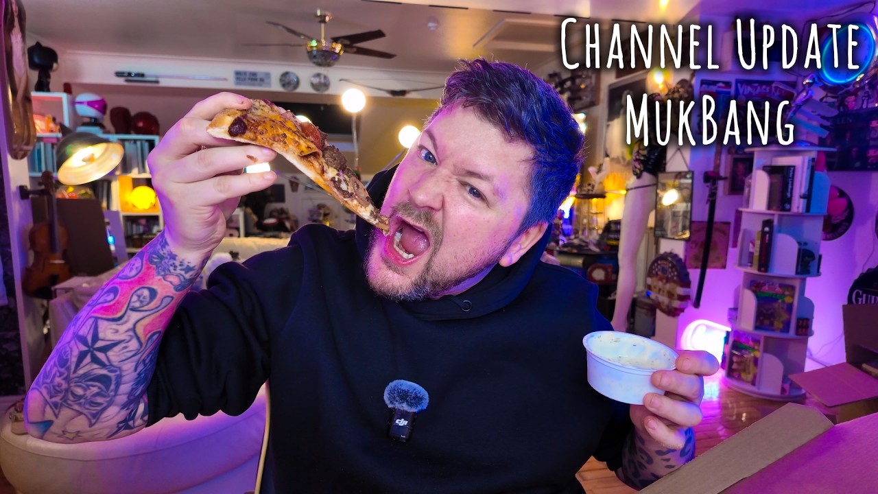 🍕 Birthday Mukbang + A Channel Update | Domino’s, Collectibles, Cards & Quirky Adventures!? 🎉