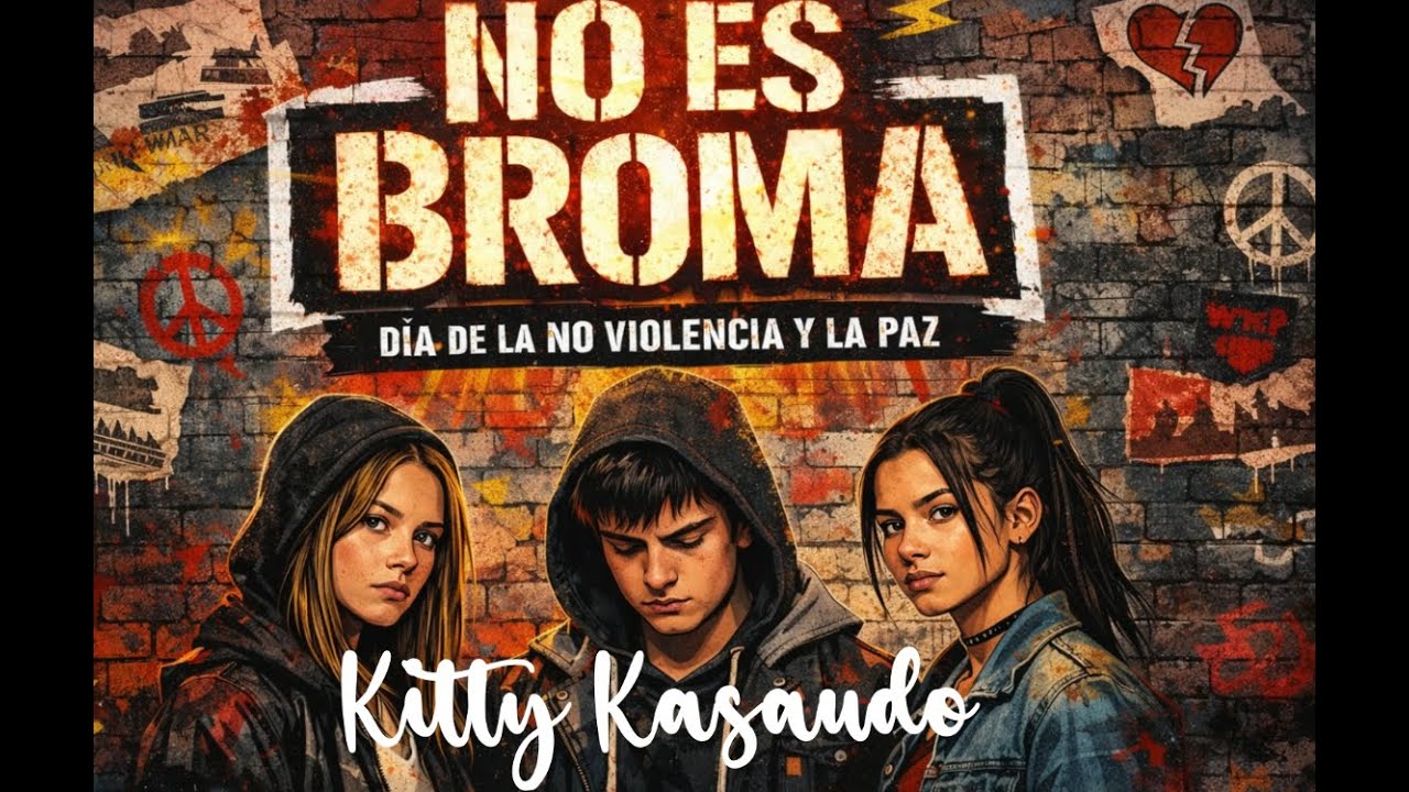 NO ES BROMA. Canción para promover la no violencia y la paz, así como prevenir el Bullying.