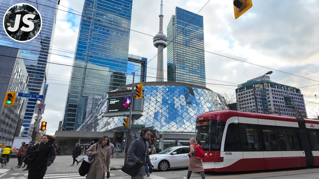 Downtown Toronto Walk with a Long Time Subscriber! (Nov 2023)