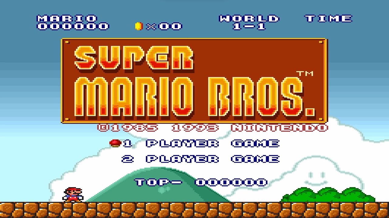 Super Mario All Stars - Super Mario Bros Classic style (SNES) Longplay