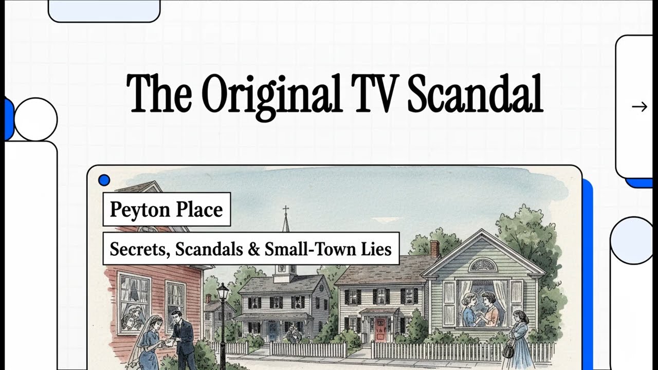 Peyton Place 1964 - Soap Opera Explained