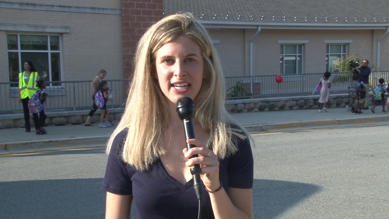 National Walk to School Day at Arcola Elementary