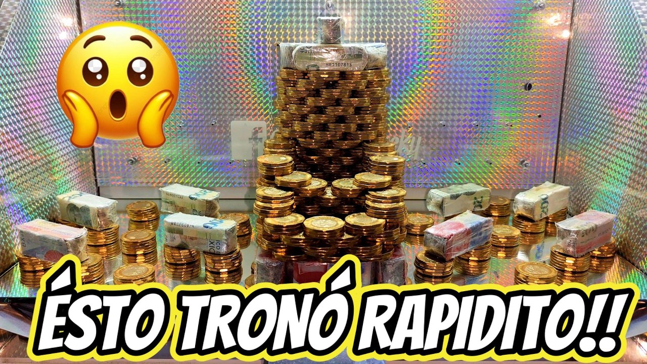 QUEÉ GANANCIA!!!🤑 CON ÉPICAS CAÍDAS!!!🔥 MAQUINA DE $20 #dinero #foryou #slotmachine #money #monedas