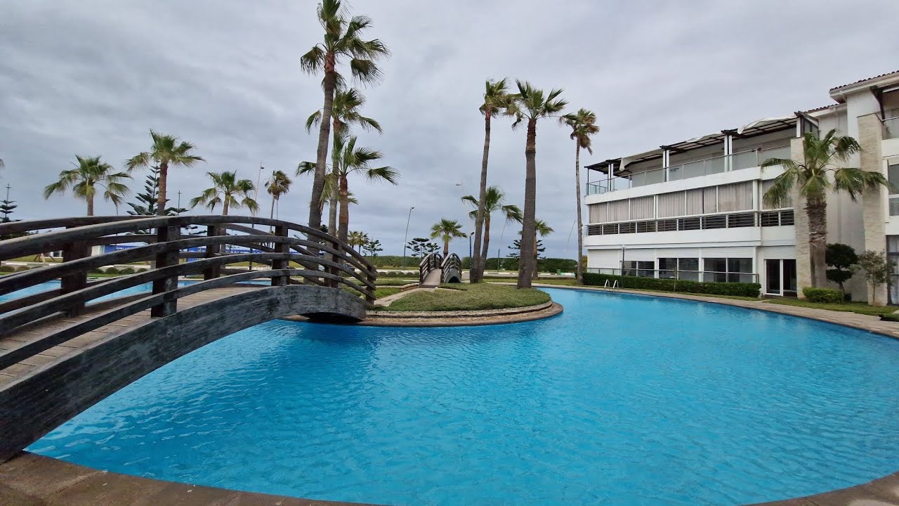 Belle appartement à vendre à Tamaris sidi rahal de 110m² dans une résidence vue sur piscine