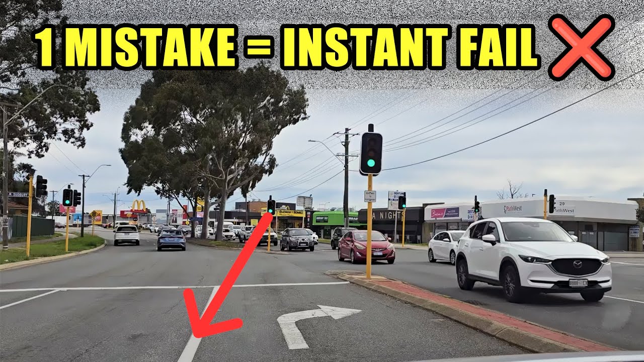 How Many Points Can You Lose in a Driving Test? 1 Mistake = Instant Fail ❌