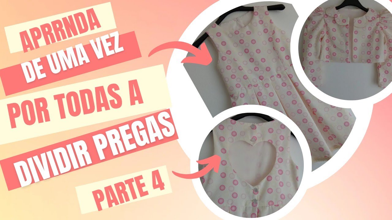 🎀 Pregas do Vestido Infantil: Passo a Passo Simples + Conclusão do Vestido💖✨