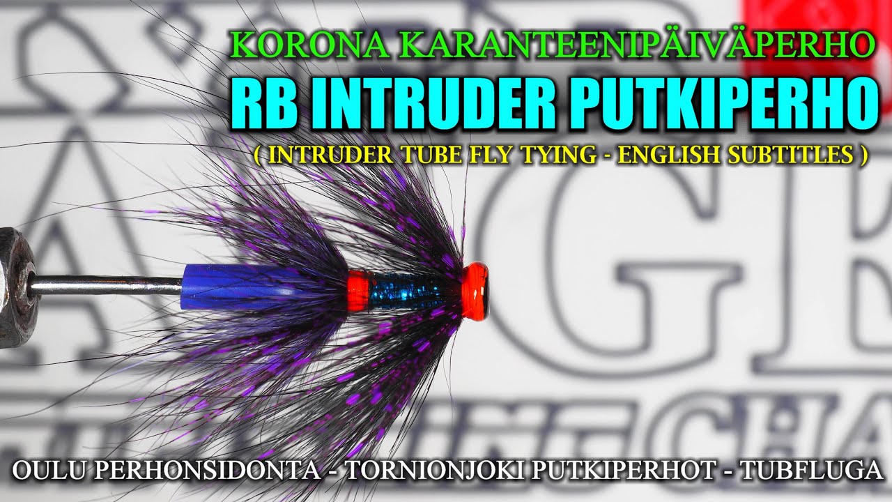 PUTKIPERHO - RB Intruder Tube Fly Tying ( Tubfluga - Tubeflue - Tubenfliegen - Helppo Putkiperho )