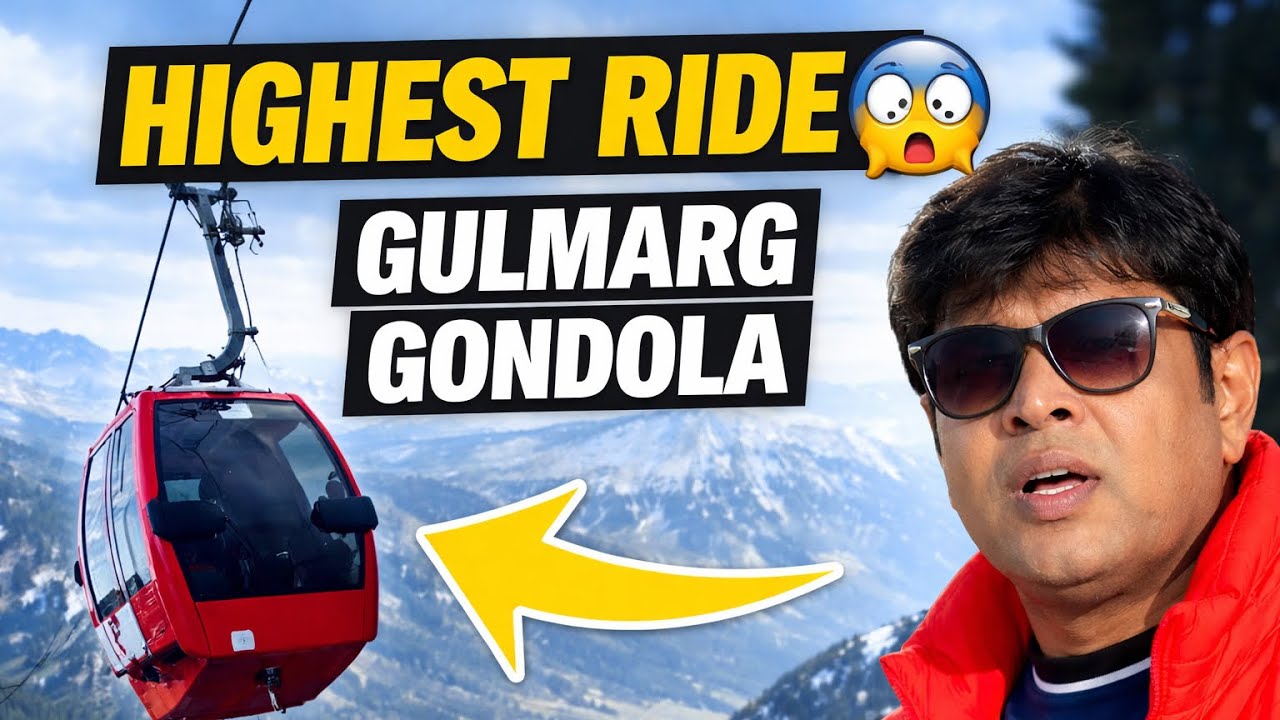 FAMILY GONE WILD: GULMARG GONDOLA & ATV RIDE ADVENTURES IN KASHMIR