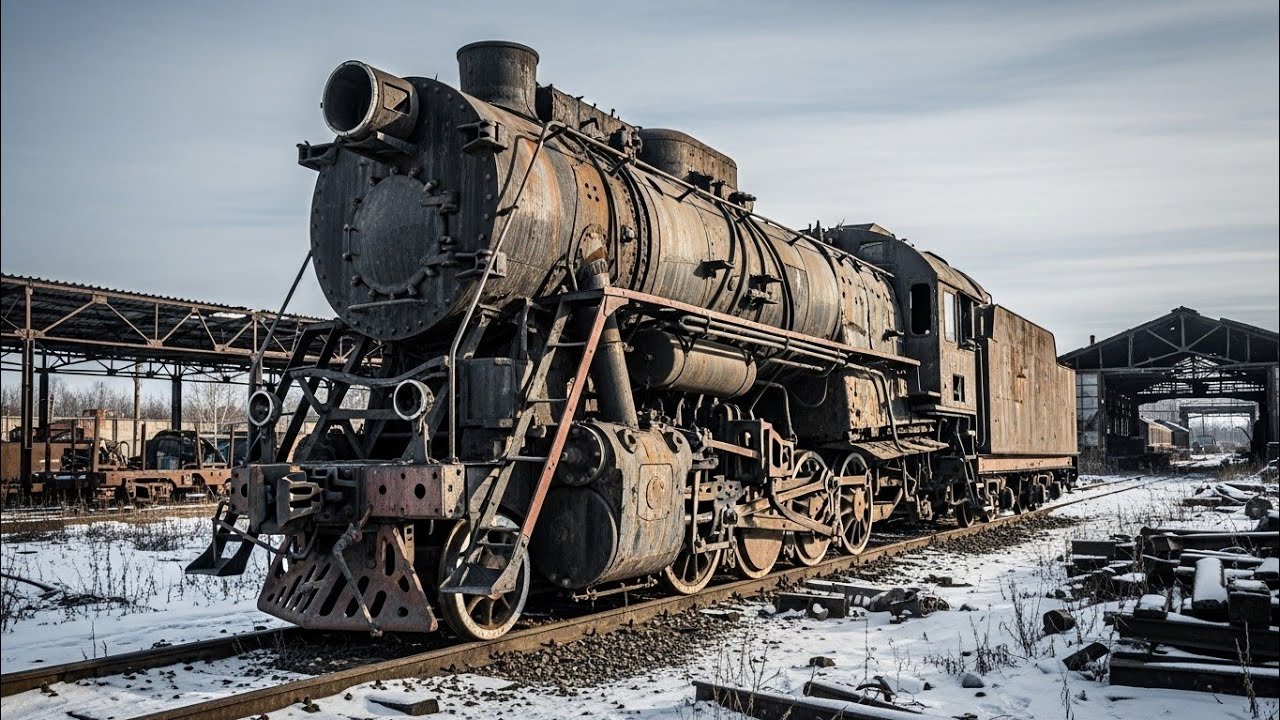 ASMR Train Restoration! Kolomna Ov 1899 Full Restoration -7°C Siberian Track Disrepair  Looking New