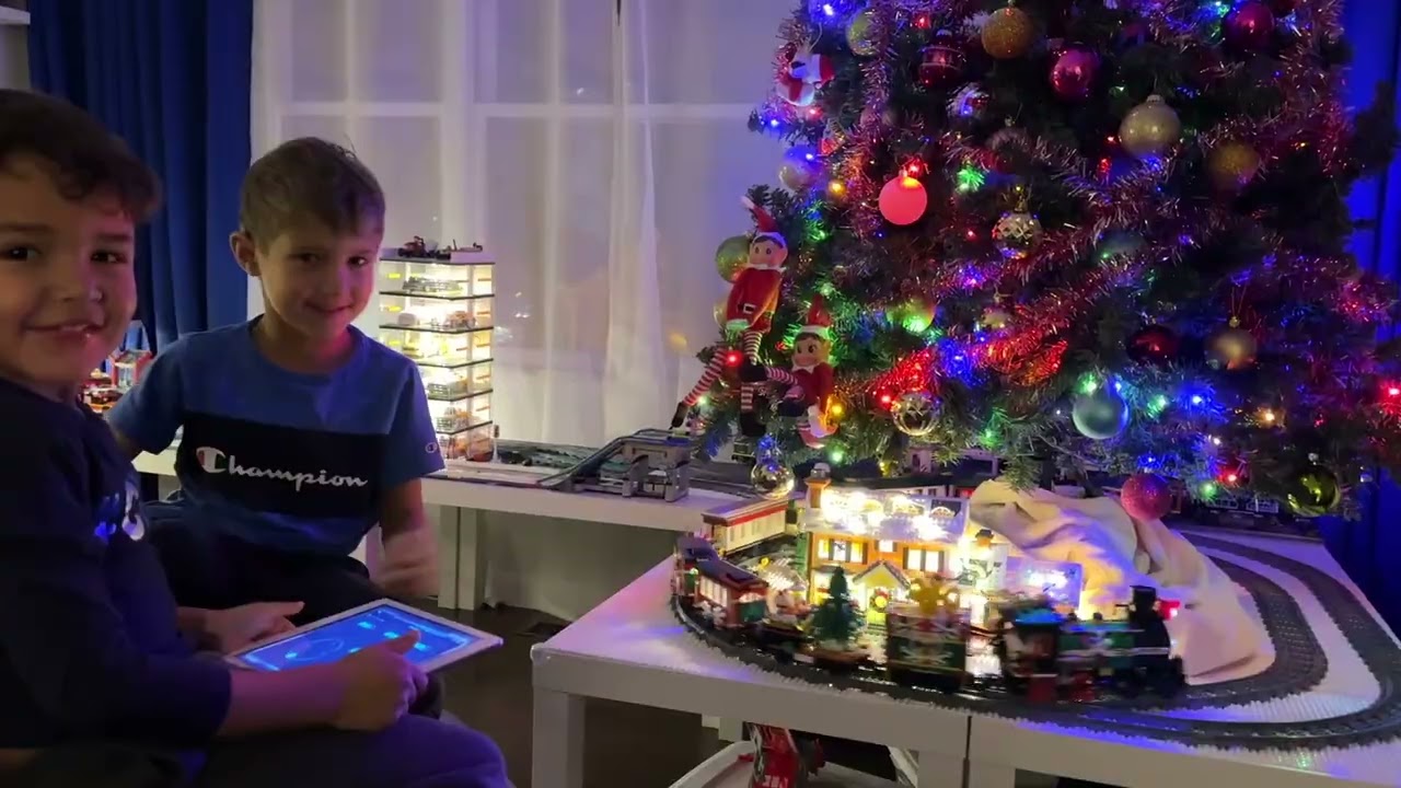 Christmas Lego Train