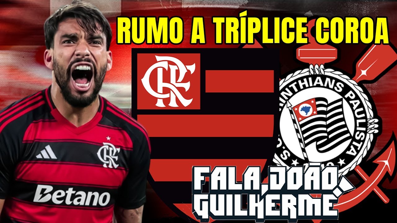 FLAMENGO PODE GANHAR A TRÍPLICE COROA COM PAQUETÁ . PROJETO GANHAR A PO.... TODA