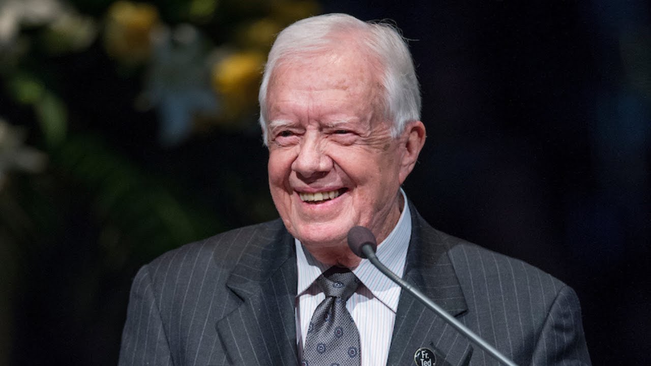 President Jimmy Carter at Father Ted Hesburgh's Memorial Ceremony