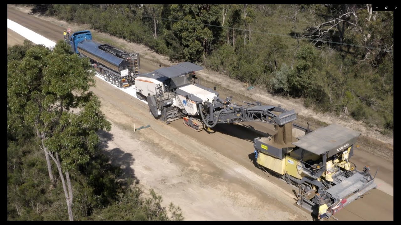 Pavement Recyclers Foamed Asphalt