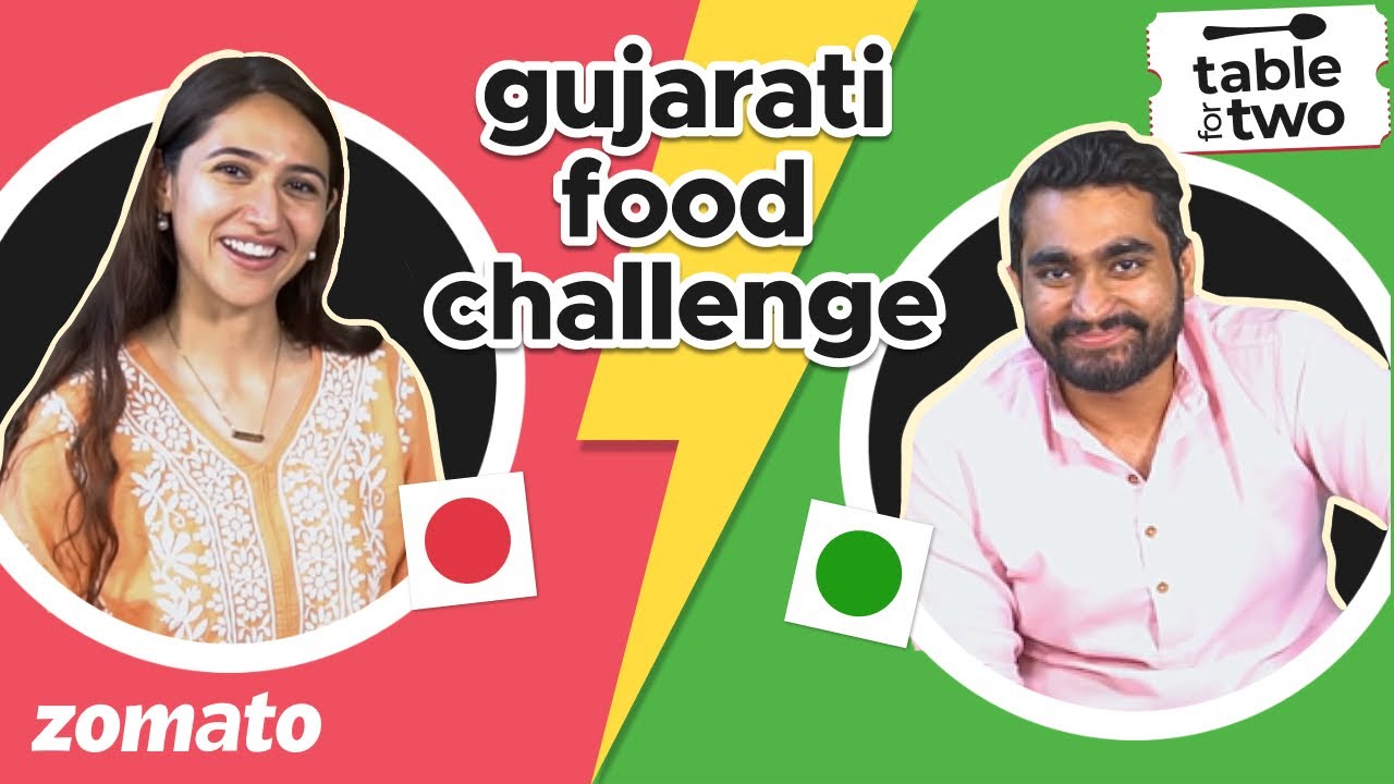 Hilarious Gujarati Food Challenge With Viraj Ghelani | Sahiba Bali | Zomato
