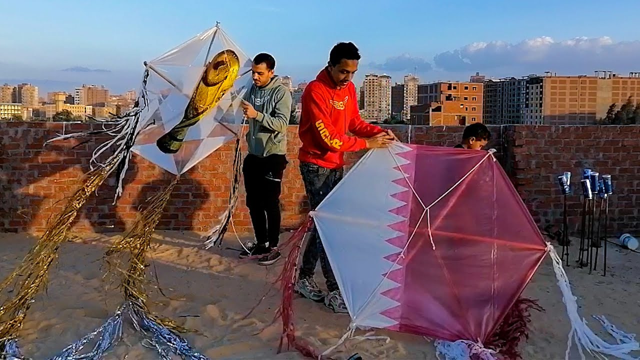 طيرنا طياره كاس العالم وللاسف طياره علم قطر شبكه علي السطح وجبناها بعد رحله كفاح | اليماني صقر