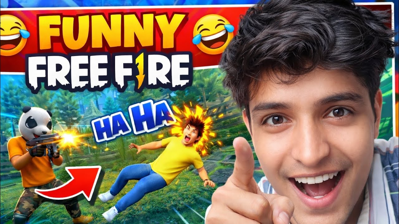 🔥 Free Fire Funny Animation 😂 | Epic Moments & Comedy Gameplay 🔥 | NirajThalorGames 