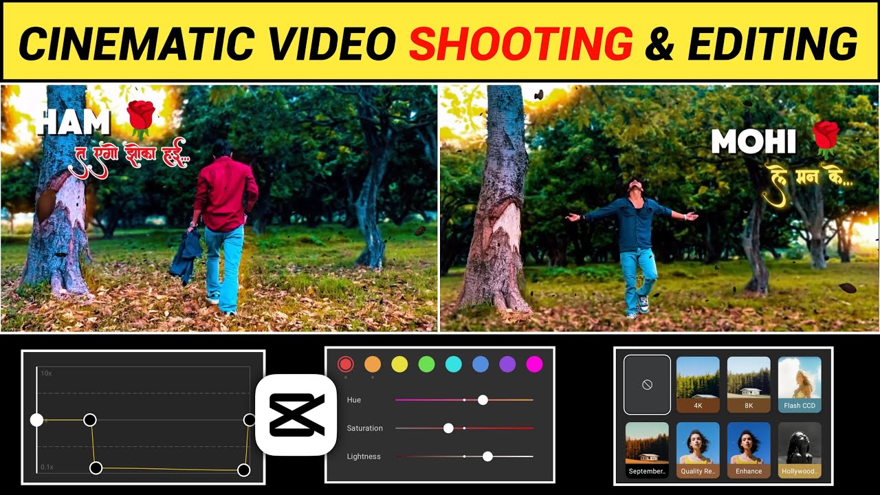 Trending Cinematic Reels Video Editing In Capcut App | Capcut App Se Video Kaise Banaye