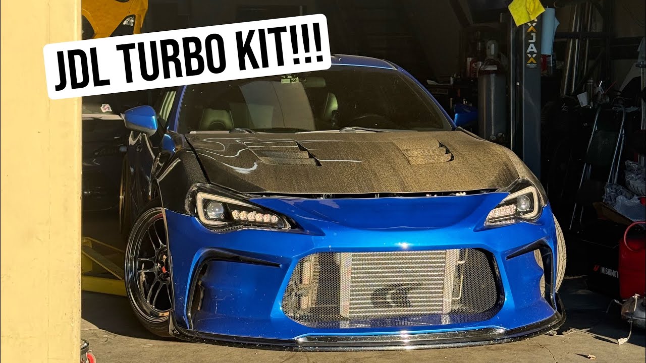 JDL Turbo Kit goes in the BRZ! (Not AI)