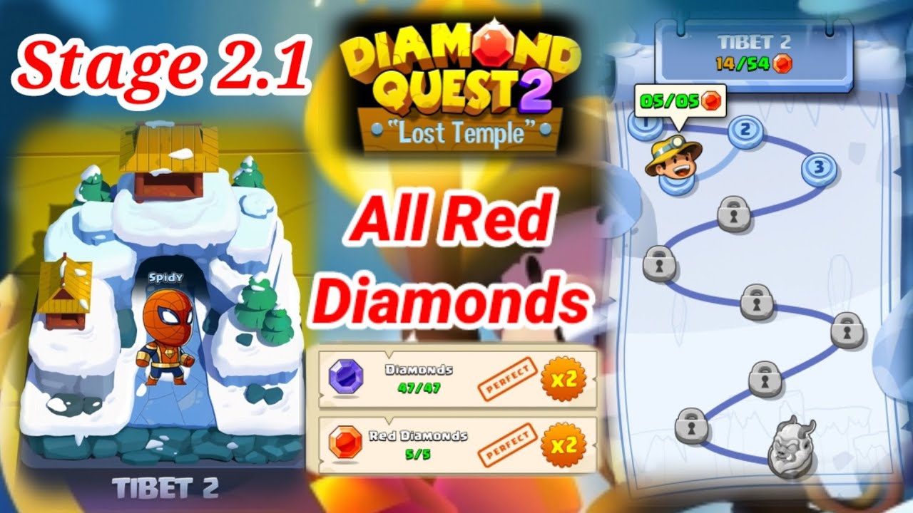 Diamond Quest 2 The Lost Temple Tibet 2 Stage 2.1