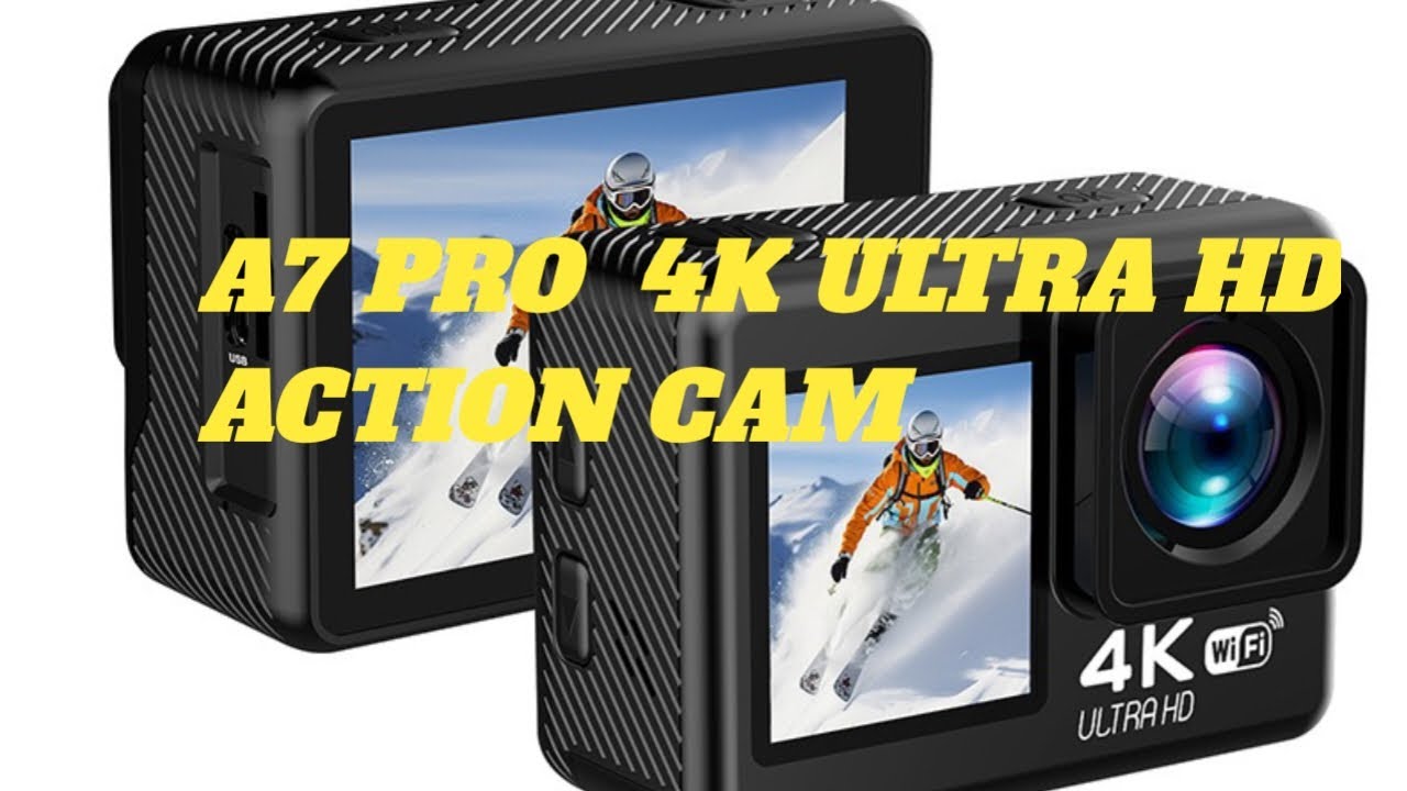 ALTRON A7 PRO 4K HD ULTRA  ACTION CAMERA  FOR MOTO VLOG