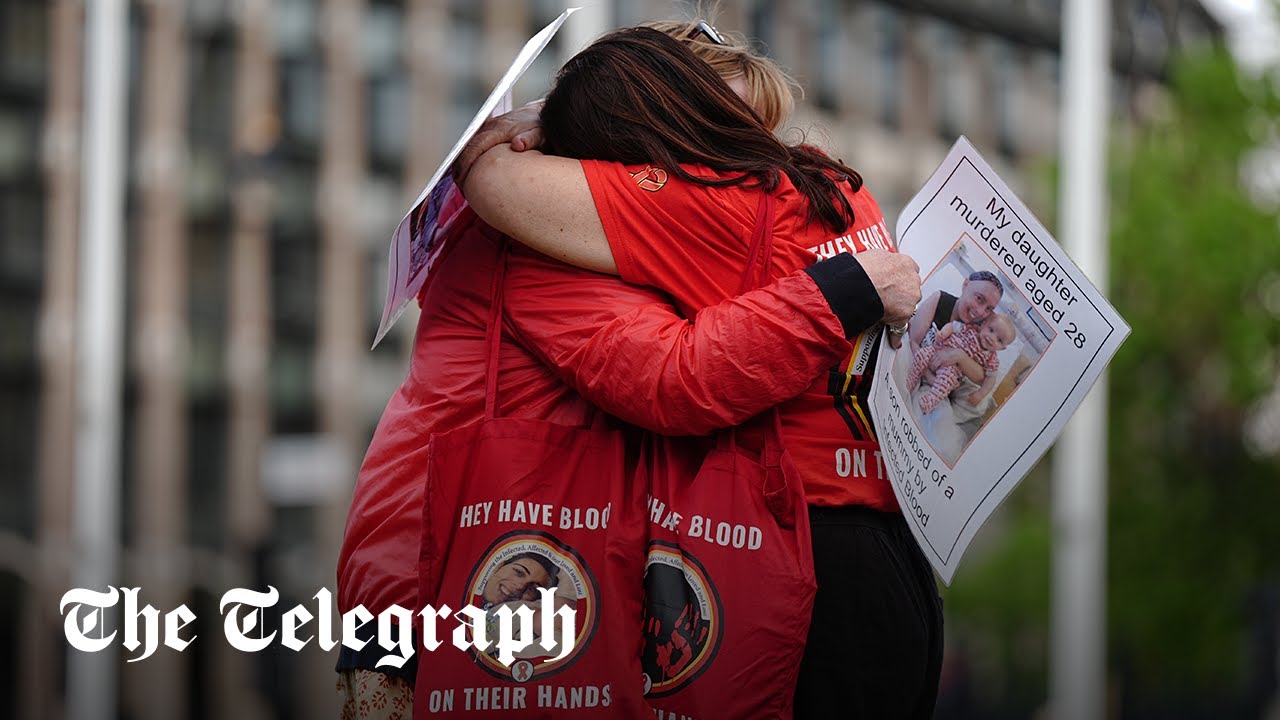 Infected Blood Inquiry Live: Victims reflect on report findings