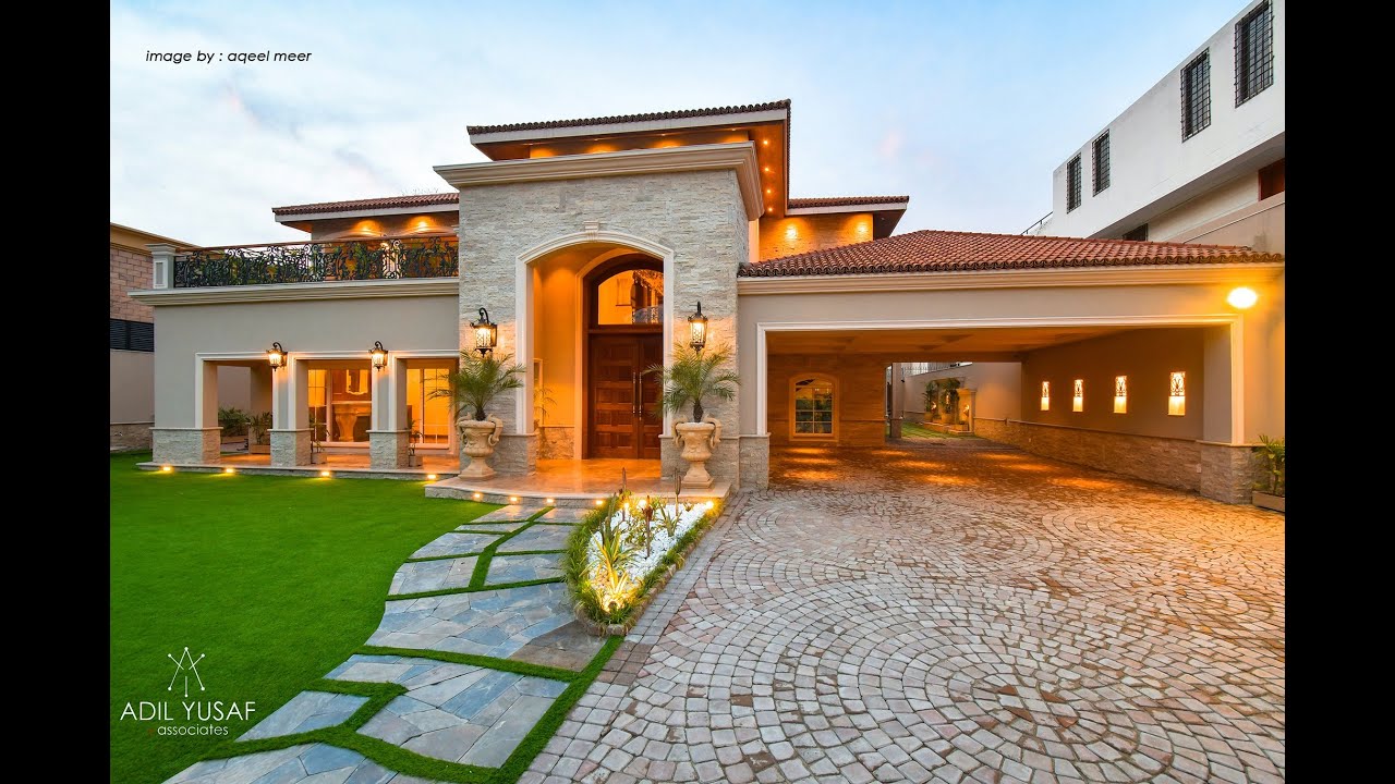 Mediterranean Residence |By  Adil Yusaf Associates | Aqeel Meer Production