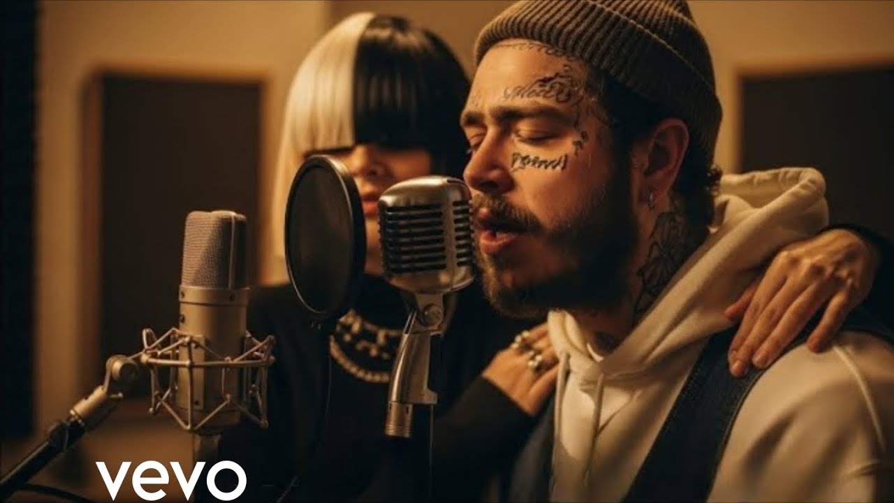 Post Malone feat Sia - Neon on My Scars (Официальный текст песни и видео)