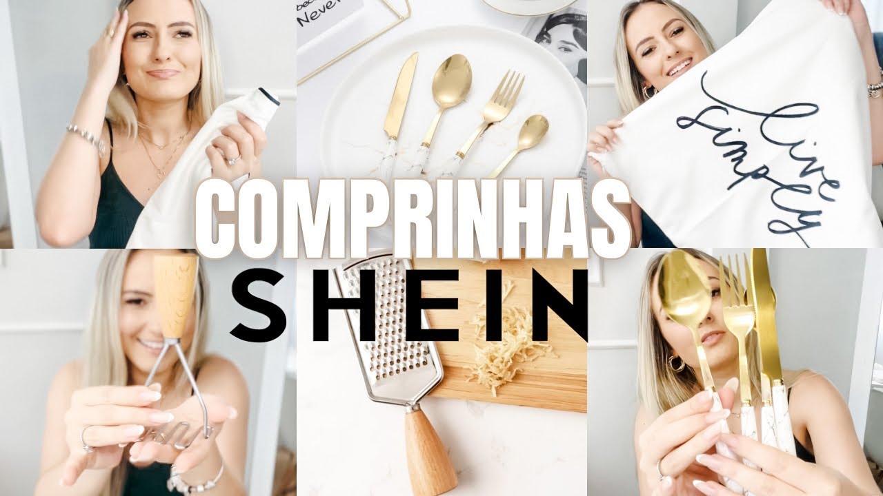 COMPRAS DA SHEIN: Casa e Decoração🤍✨ | Luana Perovano