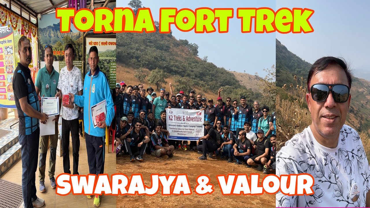 Bahut dino ke baad trekking kiya vo bhi apne logo ke saath @K2 Trek & Adventure #vlog #trending 