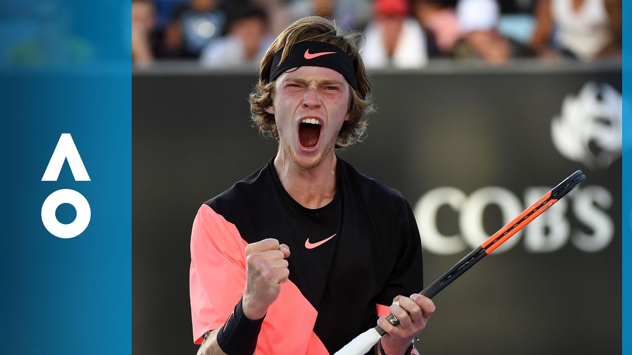 Marcos Baghdatis v Andrey Rublev match highlights (2R) | Australian Open 2018