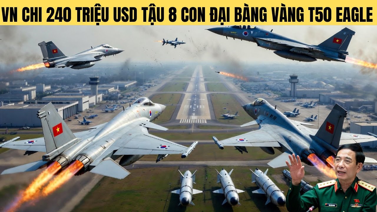 Thực hư Việt Nam chi 240 triệu USD tậu 8 con 