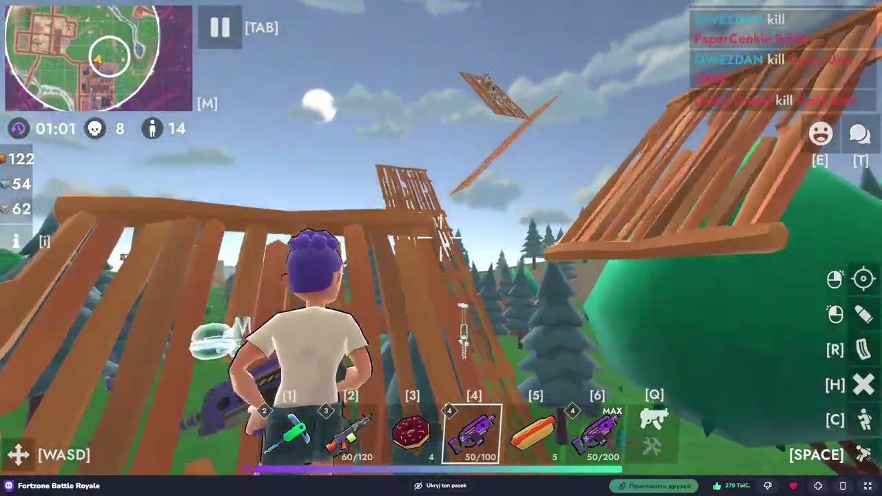 FORTZONE. IT'S PROBABLY TOO EASY. I'D LIKE TO BELIEVE THAT IT WILL BECOME POPULAR.