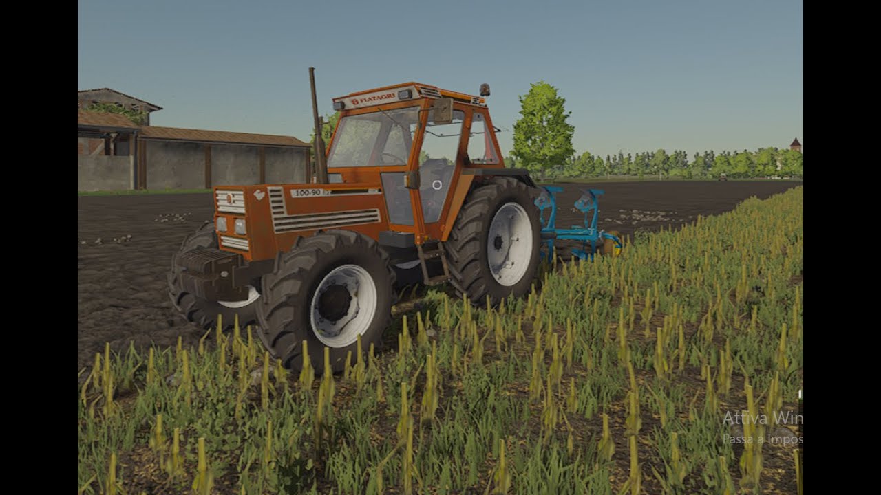 Aratura con 100/90 (Gameplay farming simulator 22)