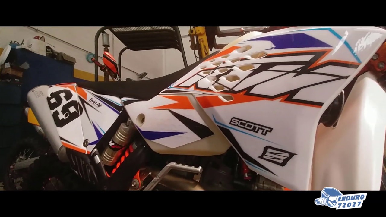 KTM EXC 450 RESTYLING PROJECT from 2004 to 2008! | ENDURO 72027