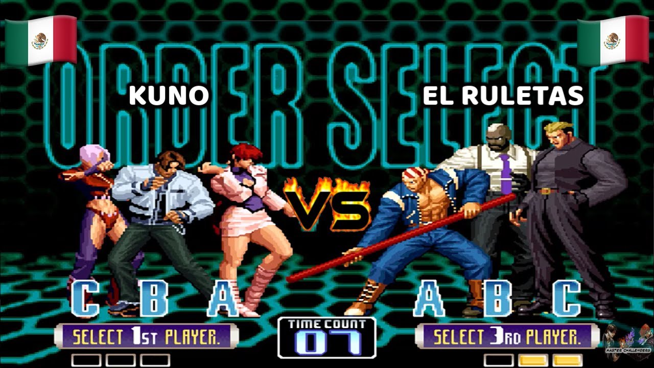 KUNO ACEPTA RETO DE UN EXPERTO EN RULETAS KOF 2002 PLUS MÉXICO