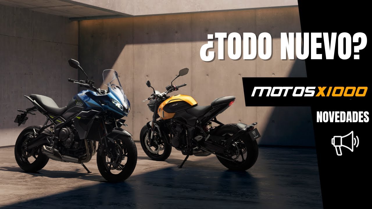 Nuevas Triumph Trident y Tiger Sport 660: nuevo motor, más electrónica y gran evolución | Motosx1000