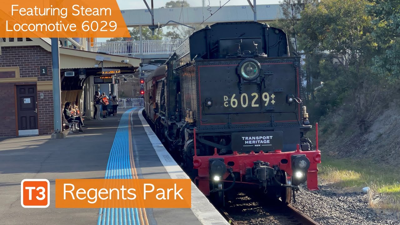 Transport for Sydney Vlog 546: Regents Park Part 3 - Featuring Steam Locomotive 6029