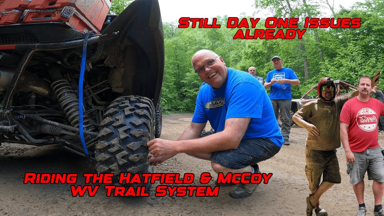 Riding the Hatfield & McCoy WV Trail System - Hatfield Cemetery - RZR/TALON/COMMANDER/RMAX