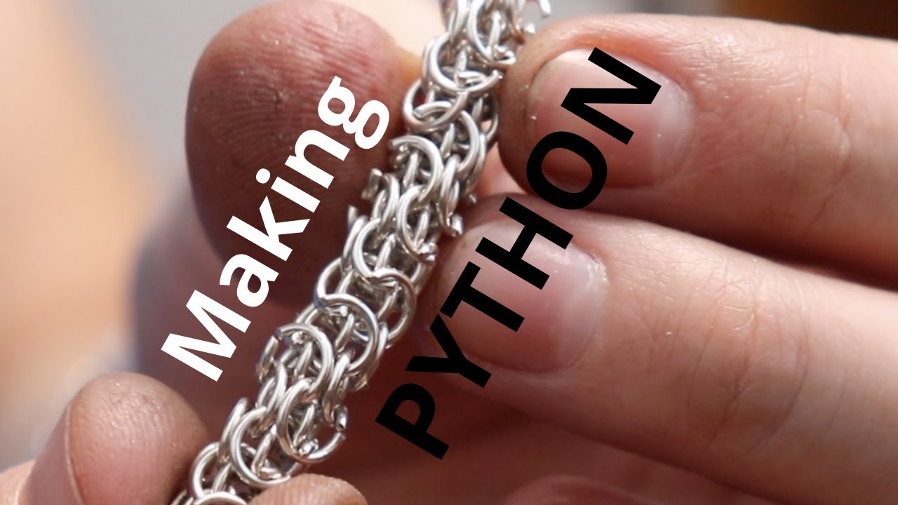 Making Silver Bracelet PYTHON | 925