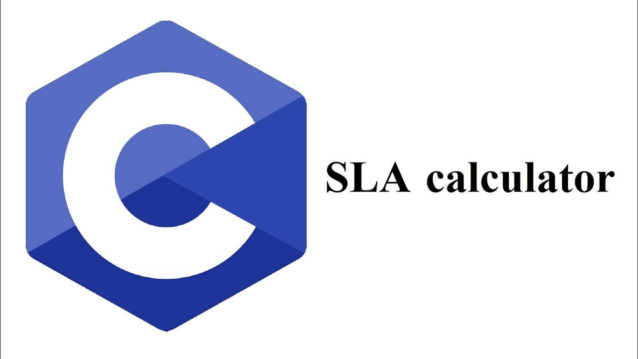 C, SLA calculator