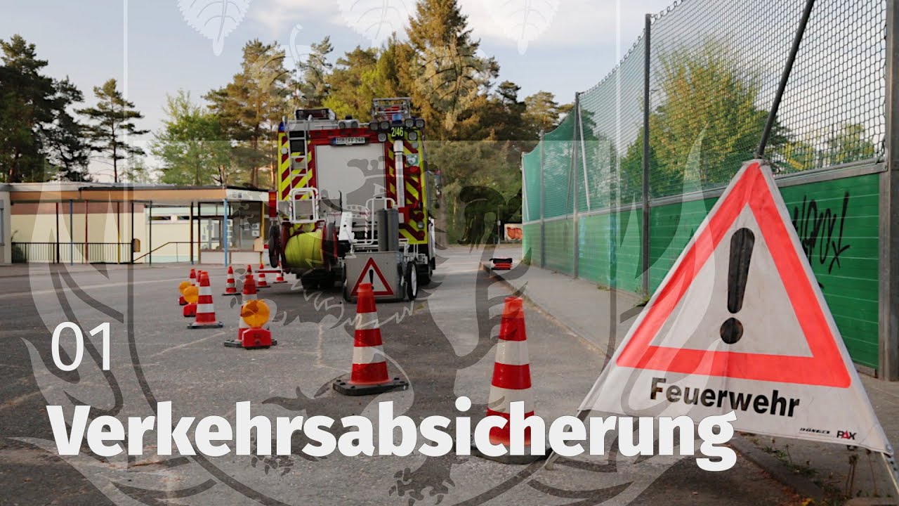 Ausbildung JFW – 01: Verkehrsabsicherung
