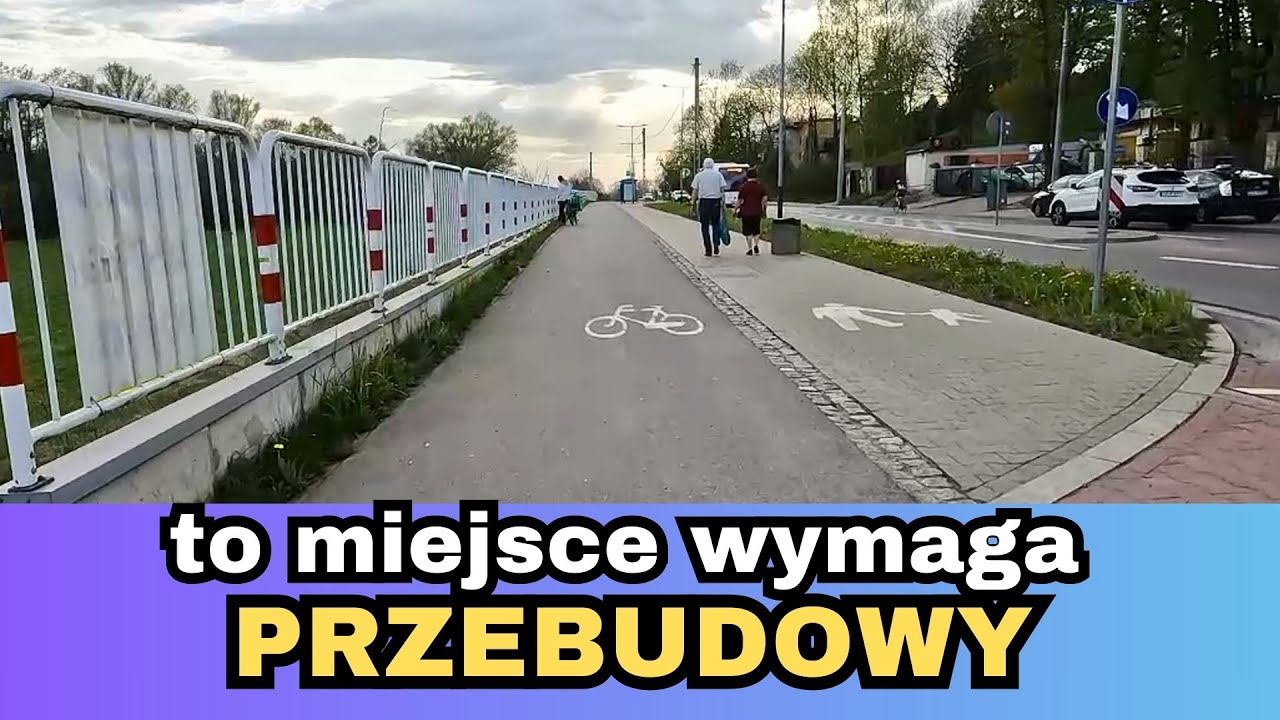 TUTAJ POWSTANIE TRASA PYCHOWICKA i ZWIERZYNIECKA - ROWEROWA WYCIECZKA DO TYŃCA #krakow #polska