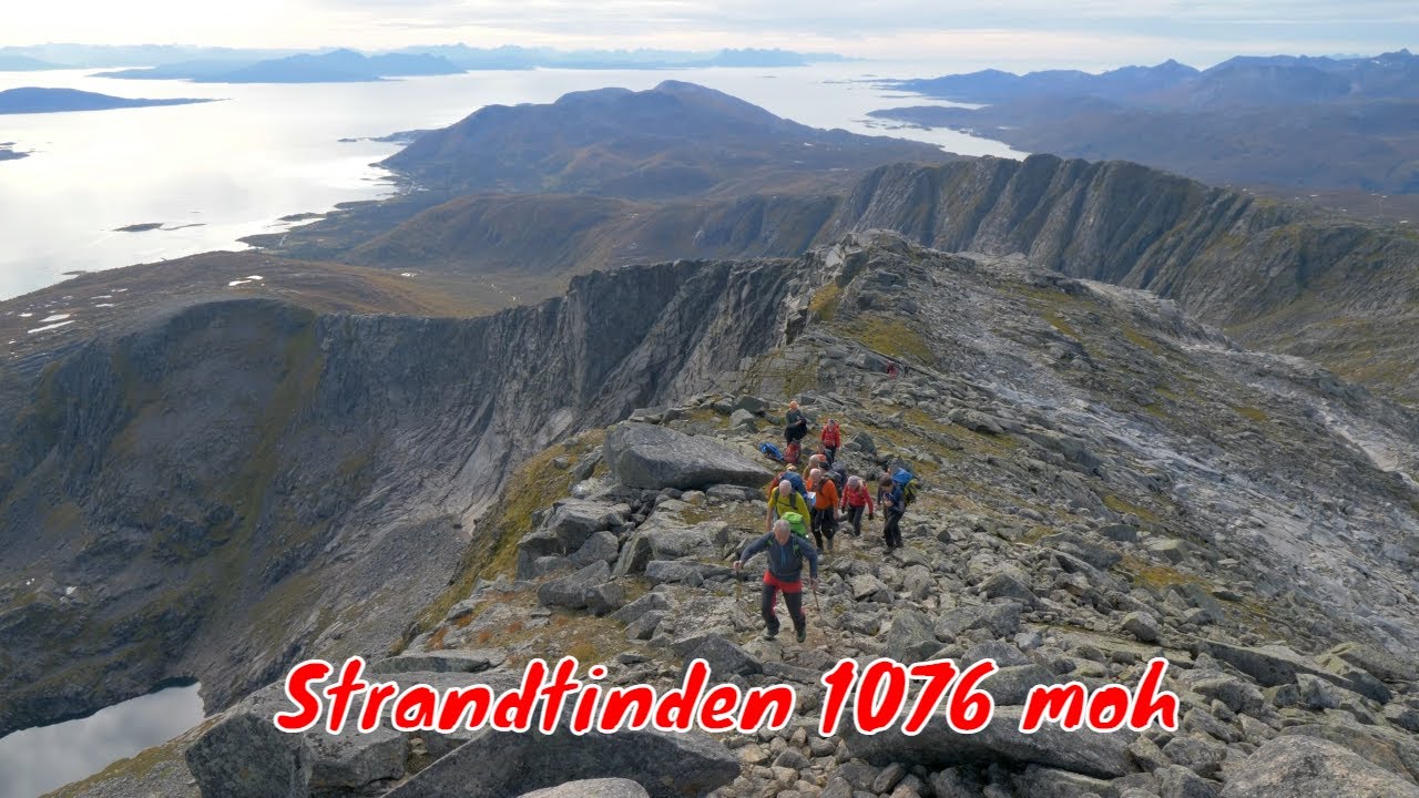 Fjelltur Strandstinden 1076 moh - (Tjeldsundet / Lødingen / Hinnøya) - 2021.09.19 - 4k