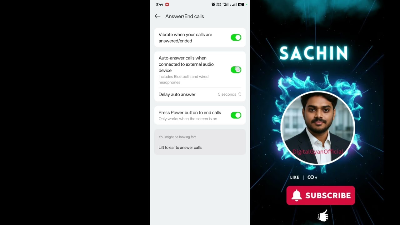 Mobile 📲 settings in clear details 