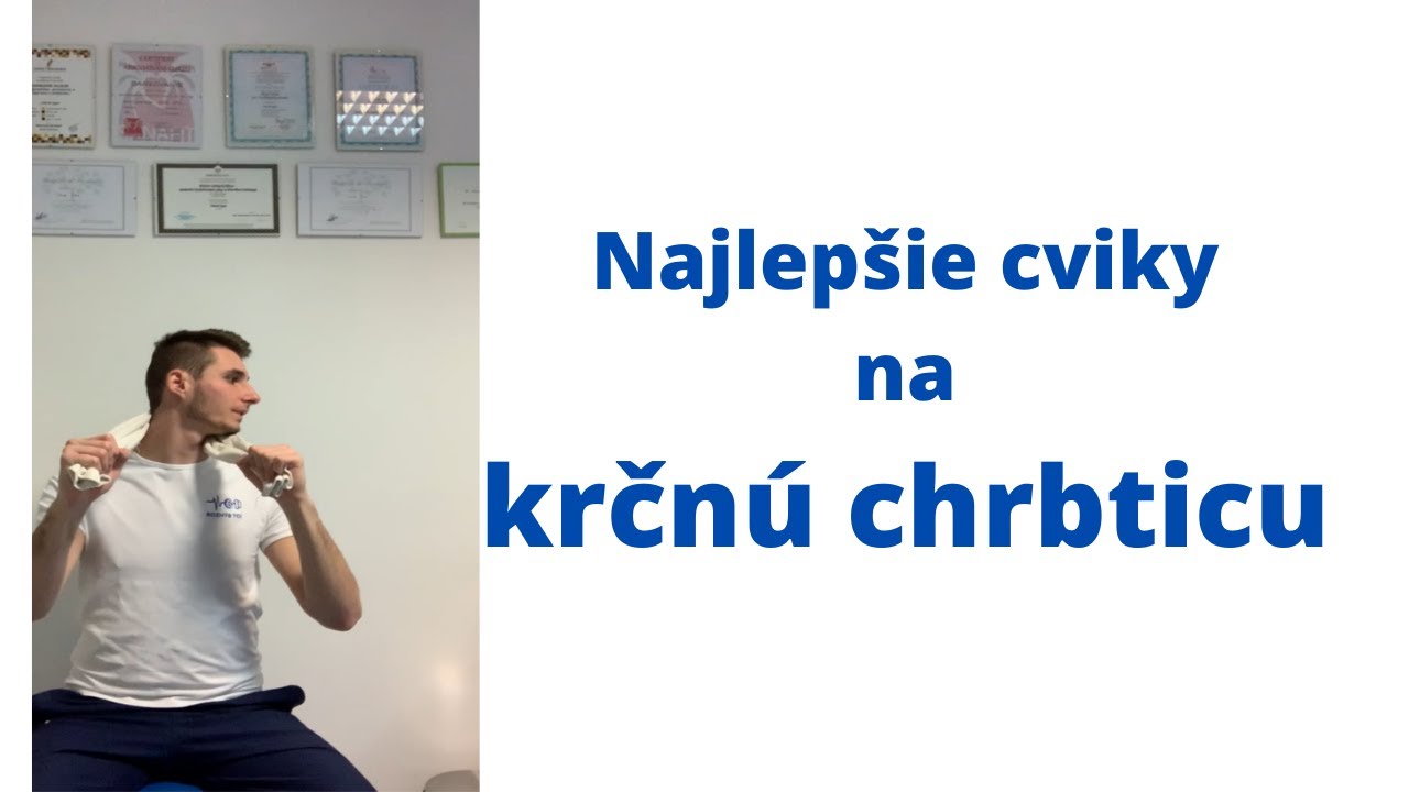 Najlepšie cviky na krčnú chrbticu !