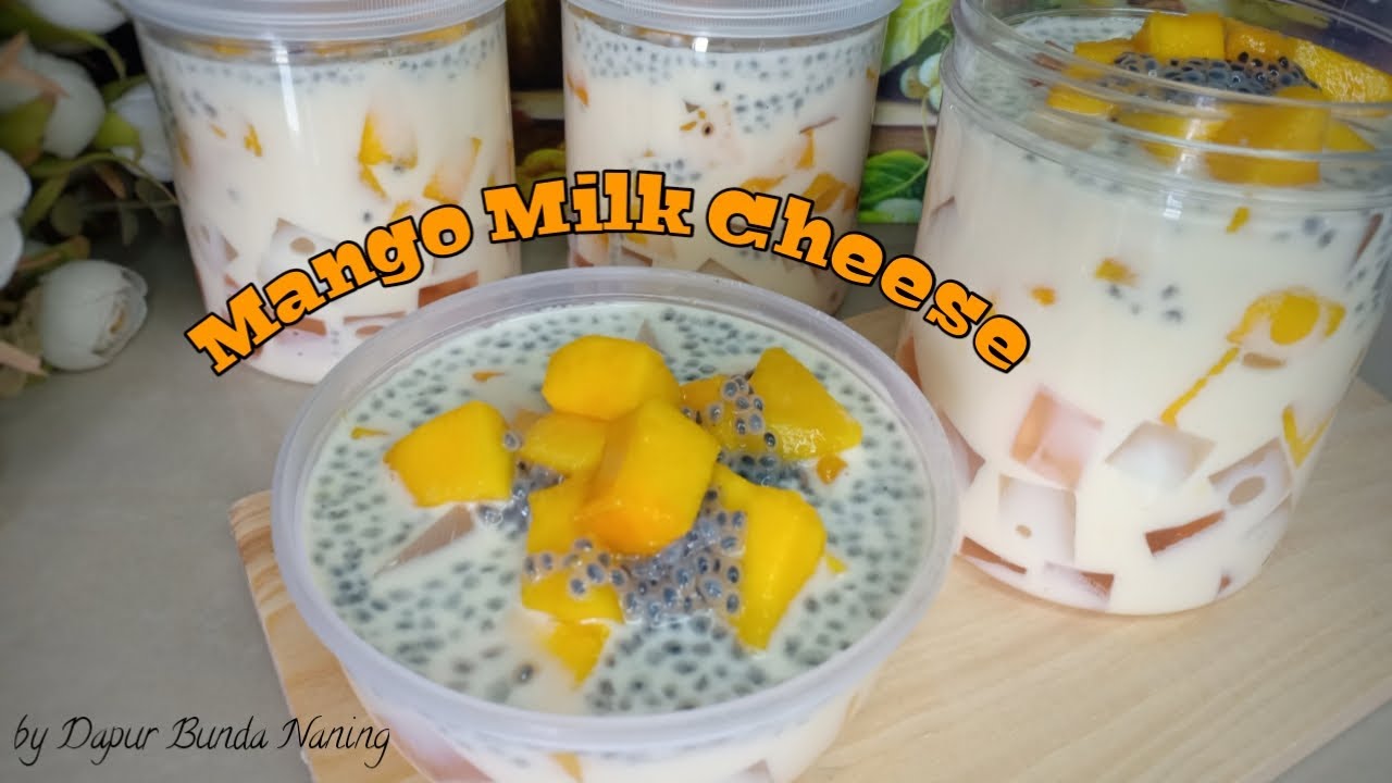 Mango Milk Cheese | Dessert Drink yang lagi kekinian | bisa untuk ide jualan