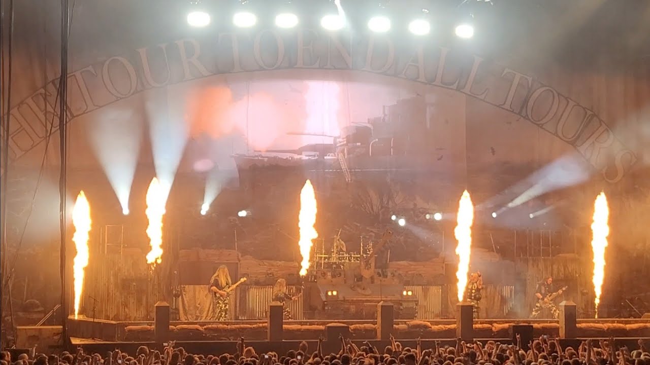 SABATON - Bismarck(HD) Live in Oslo Spektrum,Norway 29.04.2023