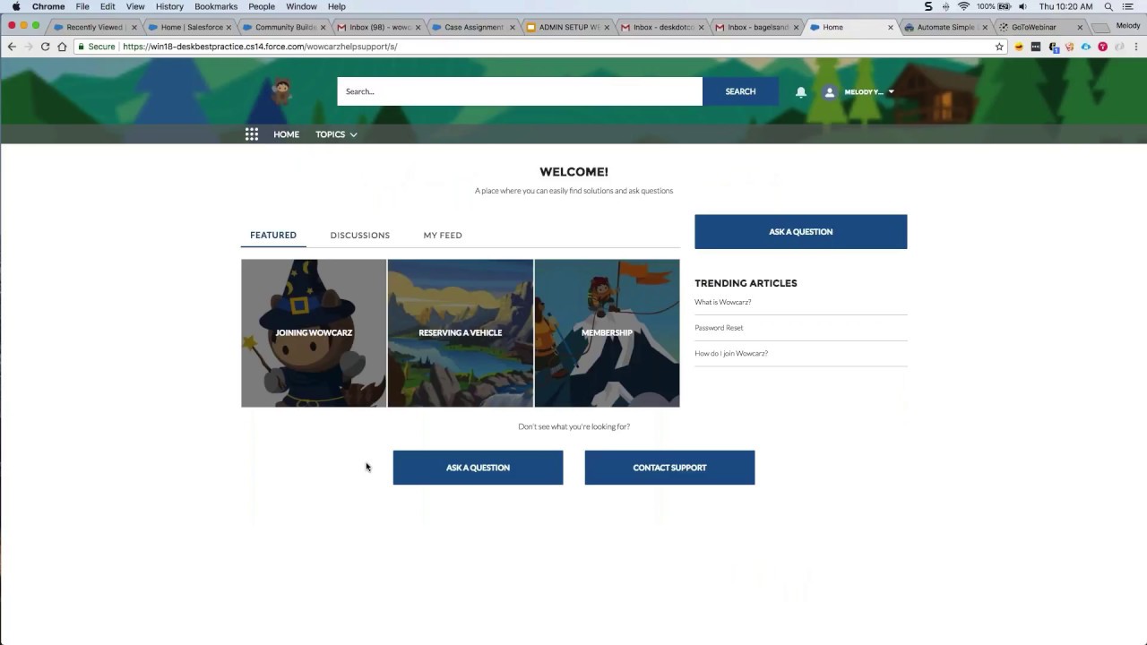 Service Cloud Admin Setup Webinar