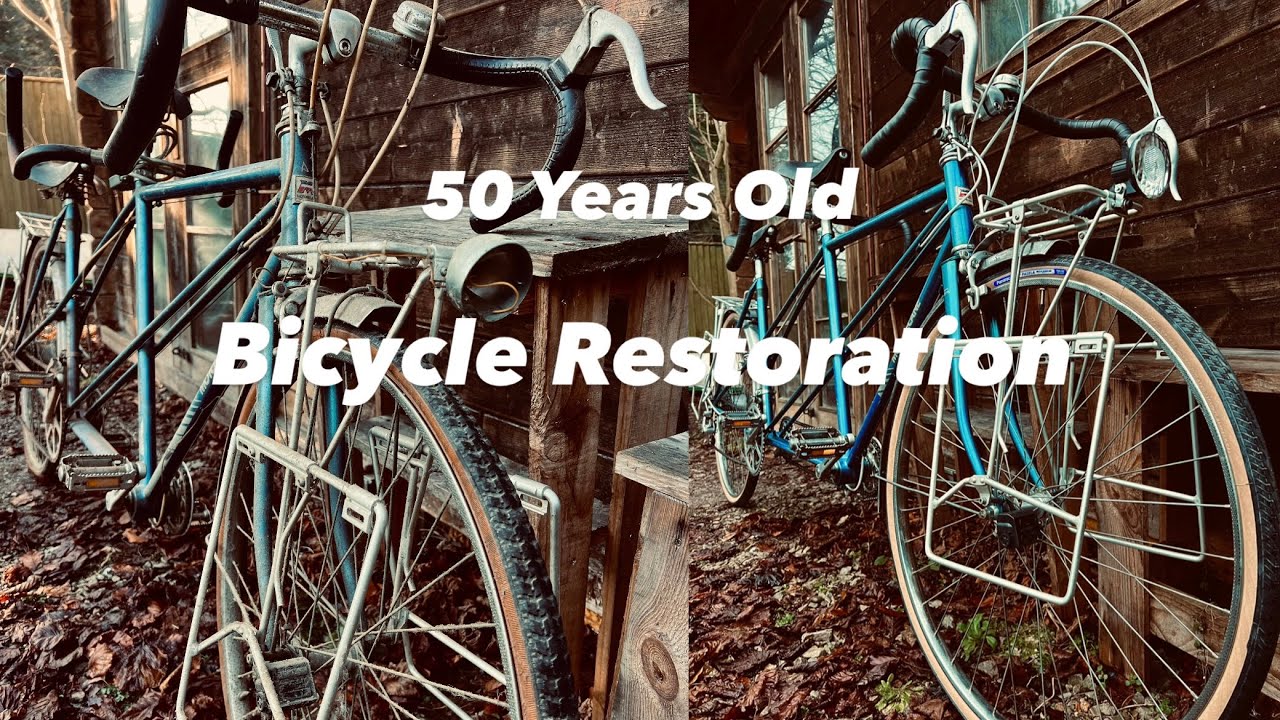 50-Years-Old Vintage Bicycle Restoration I 1975 Motobecane Tandem I Fix Your Bike