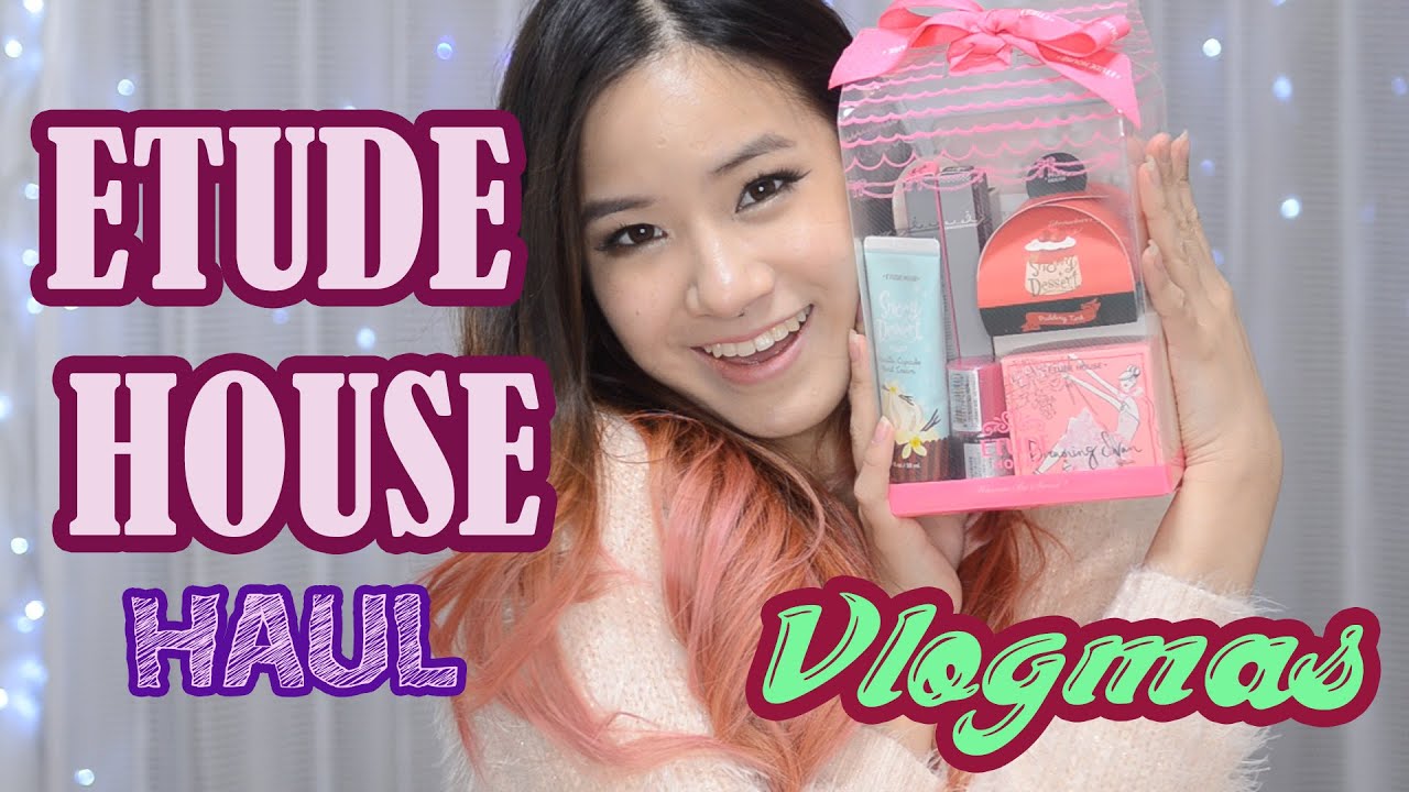 Etude House Haul | Vlogmas #6 | KimDao in JAPAN